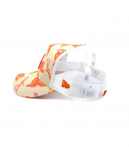 New Era trucker LA gele print New Era trucker LA gele print